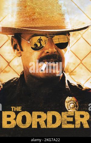 The Border Year : 1982 USA Regisseur : Tony Richardson Jack Nicholson Poster Stockfoto