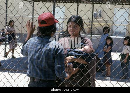 The Border Year : 1982 USA Direktor : Tony Richardson Elpidia Carrillo Stockfoto