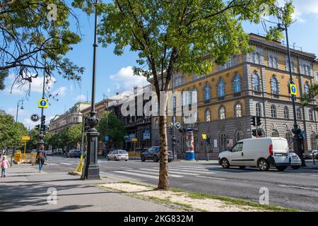 Andrassy Avenue in Budapest Ungarn Europa EU Stockfoto