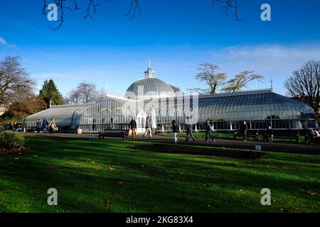 Kibble Palace, botanische Gärten, Glasgow, Schottland Stockfoto