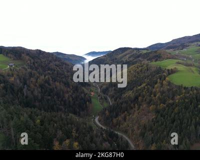 DefauGlottertal ist ein Dorf im Bezirk Breisgau-Hochschwarzwald im Südwesten Baden-Württemberg bei Freiburg im Breisgau Deutschland Europa lt Stockfoto