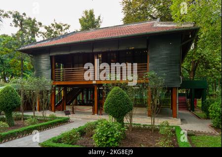 Das Ho Chi Minh Stilt Haus im Präsidentenpalast, Hanoi, Vietnam Stockfoto