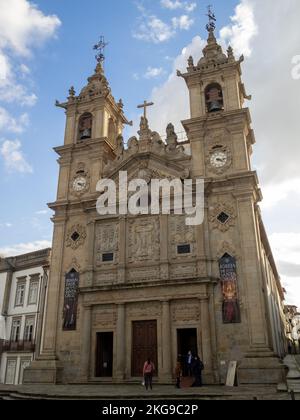 Heilige Kreuzkirche, Braga Stockfoto