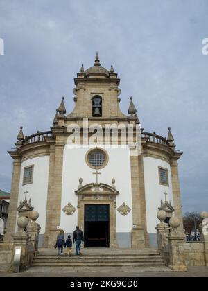 Igreja do Bom Jesus da Cruz, Barcelos Stockfoto