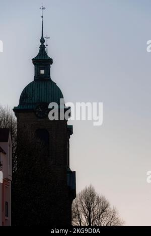 Sofia Albertina Kirche ist die zweite und aktuelle Kirche in Landskrona, Scania, Schweden. Zugehörigkeit zur Gemeinde Landskrona der Kirche von Schweden Stockfoto