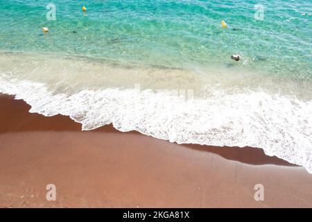 Rayol Beach, Französische Riviera, Frankreich, Europa Stockfoto