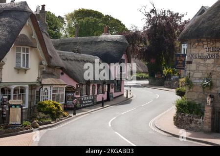 Shanklin Village, Isle of Wight, Hampshire, England Stockfoto