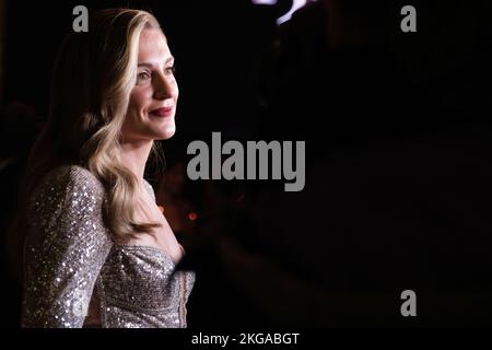 Madrid, Spanien. 22.. November 2022. Die Fußballspielerin Alexia Putellas nimmt an der Präsentation des Codorniu-Weihnachtsortes an der Real Academia de Bellas Artes in Madrid Teil. Kredit: SOPA Images Limited/Alamy Live Nachrichten Stockfoto