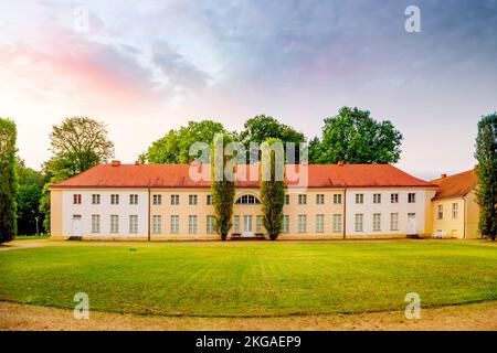 Schloss Paretz, Ketzin, Brandenburg, Deutschland Stockfoto