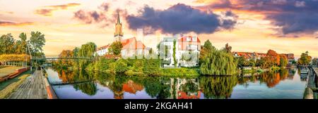 Rathenow an der Havel, Brandenburg, Deutschland Stockfoto