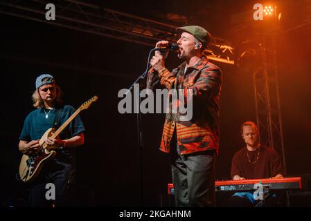 Circolo Magnolia, Mailand, Italien, 22. November 2022, JP Cooper auf der Bühne während JP Cooper - Europe Tour 2022 - Musikkonzert Stockfoto