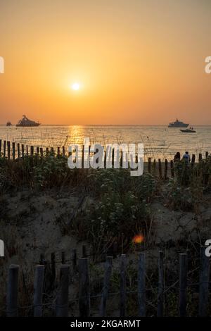 Pampelonne Beach in Ramatuelle, Französische Riviera, Frankreich, Europa Stockfoto