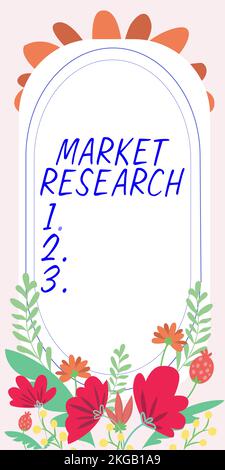 Handschrifttext Marktforschung. Business Showcase Sammeln von Informationen über die Bedürfnisse und Vorlieben der Verbraucher Stockfoto