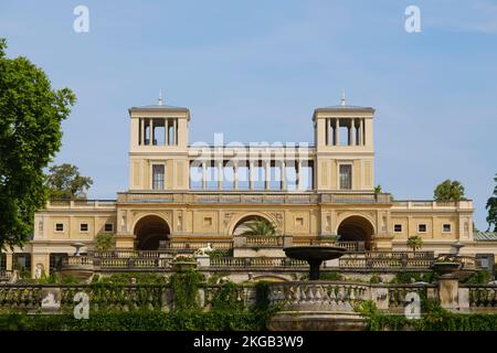 Orangeriepalast, Park Sanssouci, Potsdam, Brandenburg, Deutschland, Europa Stockfoto