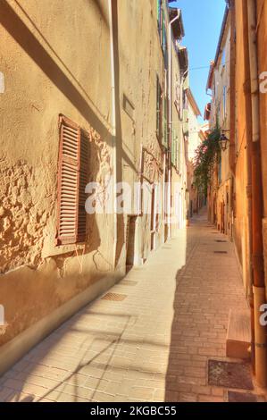 Saint-Tropez, Frankreich, in der Provence, an der französischen Riviera, in Europa. Stockfoto