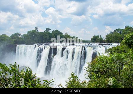 Lumangwe Falls am Kalungwishi River im Norden Sambias Stockfoto