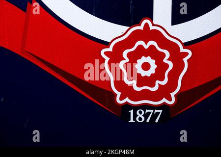 Bolton Wanderers Football Club. Das University of Bolton Stadium, Horwich. Stockfoto