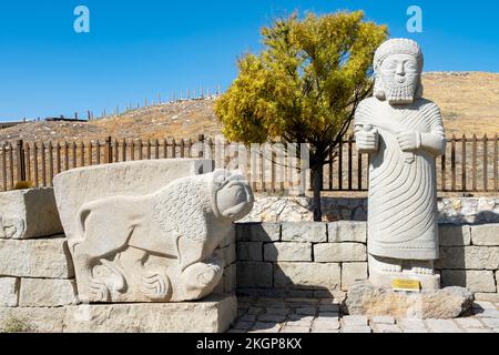 Asien, Türkei, Malatya, Arslantepe Stockfoto