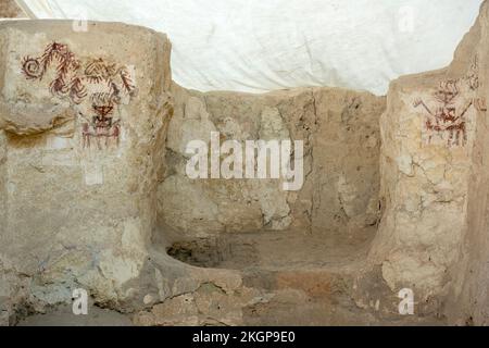 Asien, Türkei, Malatya, Arslantepe Stockfoto