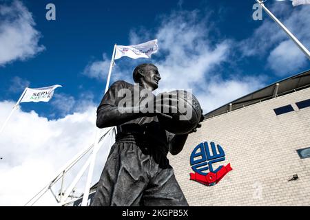 Bolton Wanderers Football Club. Das University of Bolton Stadium, Horwich. Stockfoto