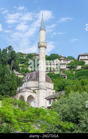 Kleine Moschee im historischen Dorf Počitelj, Čapljina, Herzegowina-Neretva, Bosnien und Herzegowina Stockfoto