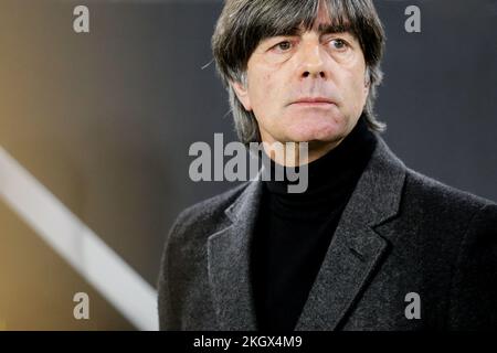 Wolfsburg, Deutschland, 20. März 2019: Cheftrainer der deutschen Nationalmannschaft Joachim Low während des internationalen Fußballspiels Deutschland gegen Serbien Stockfoto