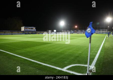 Kingston, London, Großbritannien. 23.. November 2022; Kingsmeadow, Kingston, London, England: UEFA Womens Champions League Football, Chelsea versus Real Madrid; allgemeiner Einblick in Kingsmeadow Credit: Action Plus Sports Images/Alamy Live News Stockfoto