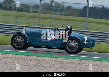 Martin Halusa, Bugatti 35B, The Mad Jack for Pre-war Sports Cars, ein 45-minütiges Rennen für legendäre Vorkriegs-Autos, viele aus den 1920er und 30er Jahren, r Stockfoto