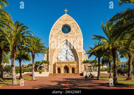 Ave Maria Katholische Kirche, Verkündigungskreis, Ave Maria, Florida Stockfoto