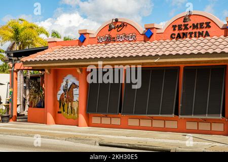 Deans South of the Border, Tamiami Trail, Punta Gorda, Florida Stockfoto