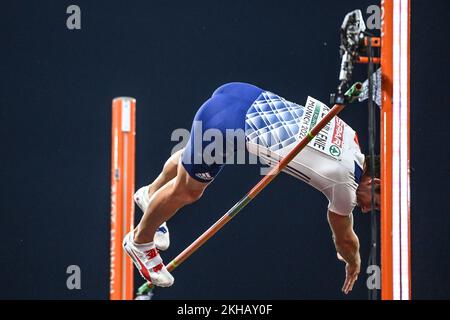 Renaud Lavillenie (Frankreich). Männer Aus Dem Stablager. Europameisterschaft München 2022 Stockfoto