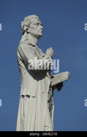 Denkmal für Johann Christoph Friedrich von Schiller 1759-1805, in Wiesbaden, Hessen, Deutschland, Europa Stockfoto