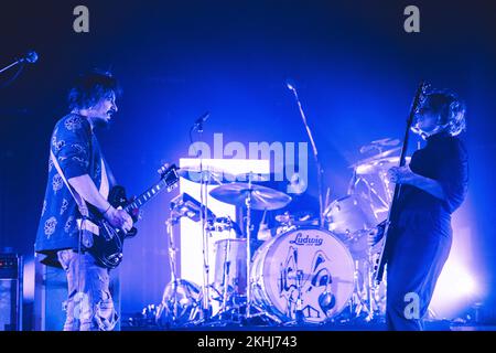 Mailand, Italien, 23.. November 2022. Verdena tritt live in Alcatraz in Mailand auf. Credits: Maria Laura Arturi/Alamy Live News Stockfoto