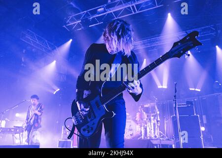 Mailand, Italien, 23.. November 2022. Verdena tritt live in Alcatraz in Mailand auf. Credits: Maria Laura Arturi/Alamy Live News Stockfoto