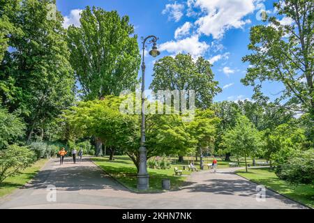 Kurpark, Salzbachtal, Wiesbaden, Hessen, Deutschland Stockfoto