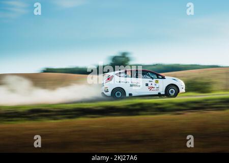 Rallye Litauen Rokiskis 2022 Stockfoto