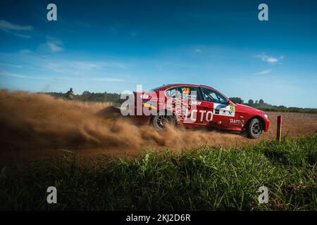 Rallye Litauen Rokiskis 2022 Stockfoto