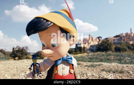 Pinocchio Jiminy Cricket Und Pinocchio Stockfoto