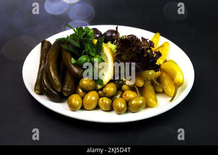 Hochwertige Bilder von libanesischer arabischer Küche Stockfoto