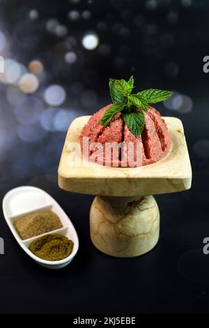 Hochwertige Bilder von libanesischer arabischer Küche Stockfoto