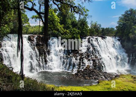 Kabwelume Wasserfälle in der nördlichen Provinz sambia Stockfoto