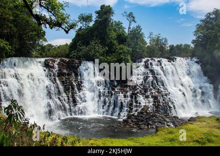 Kabwelume Wasserfälle in der nördlichen Provinz sambia Stockfoto