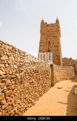 Mauretanien, Chinguetti, lokale Moschee Stockfoto