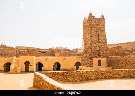 Mauretanien, Chinguetti, lokale Moschee Stockfoto