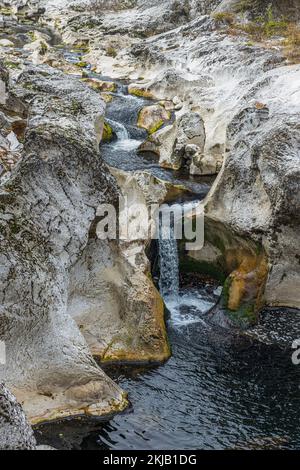 Horma Canyon in Pinarbasi, Kastamonu;Türkei. Horma Canyon mit wunderschönen Herbstlandschaften. Stockfoto