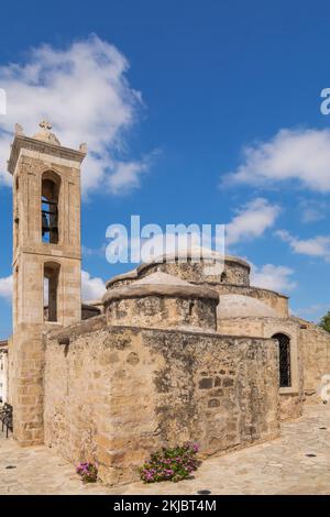 Agia Paraskevi Byzantinische Kirche, Geroskipou Dorf in der Nähe von Pafos, Zypern Stockfoto
