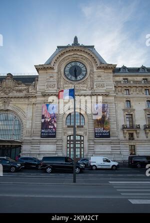 Das Musée d'Orsay in Paris Stockfoto