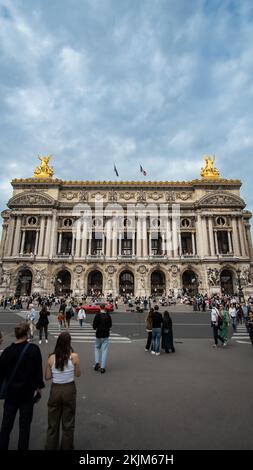 Das Opernhaus des Palais garnier in Paris Stockfoto