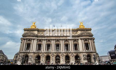 Das Opernhaus des Palais garnier in Paris Stockfoto