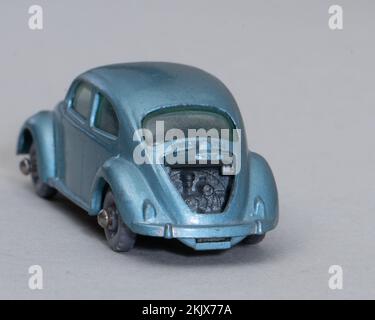 Klassische Lesney Matchbox-Fahrzeuge Stockfoto